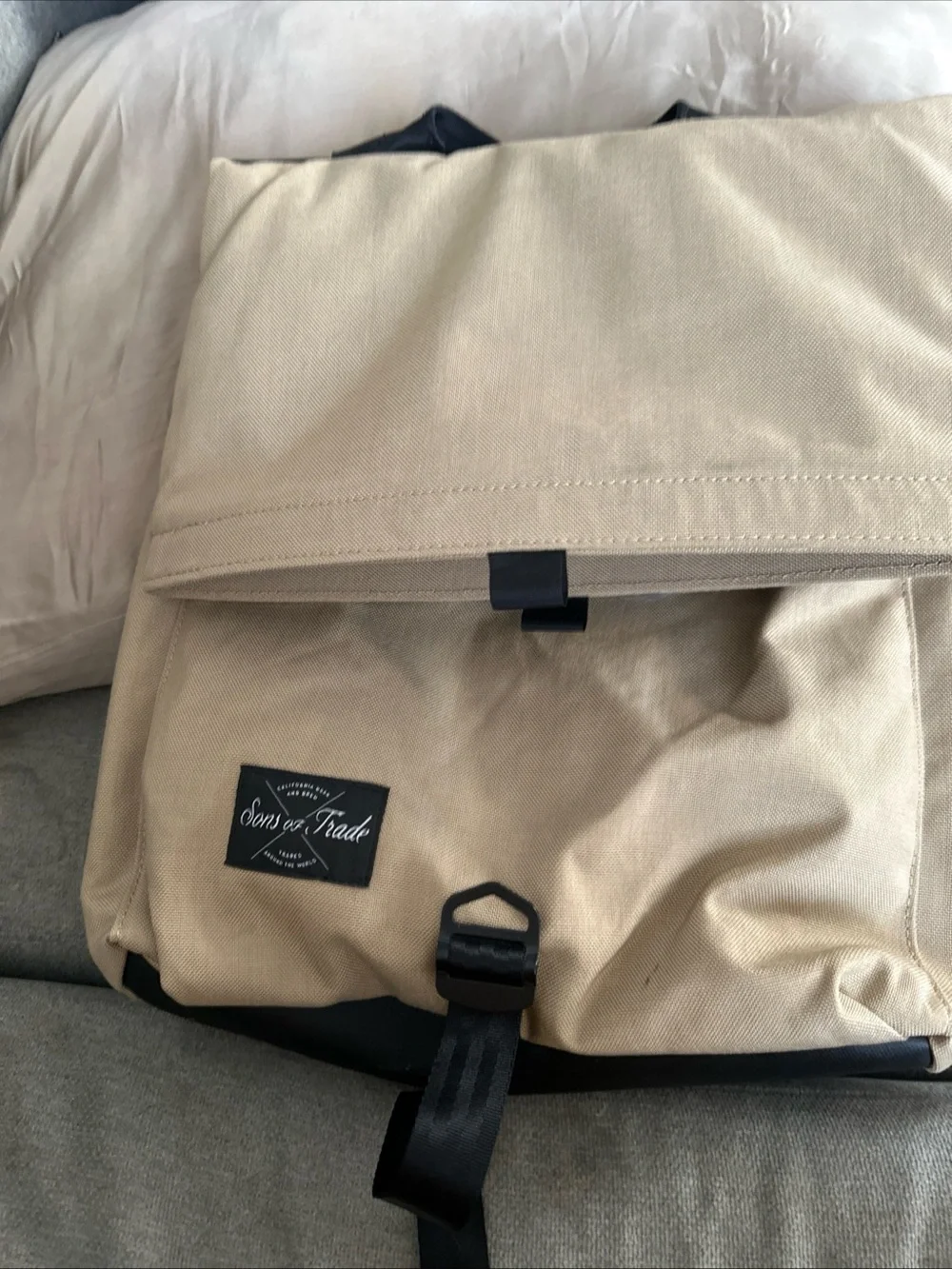 Sons of Trade Tactical Tote and Backpack sandstone Tan
